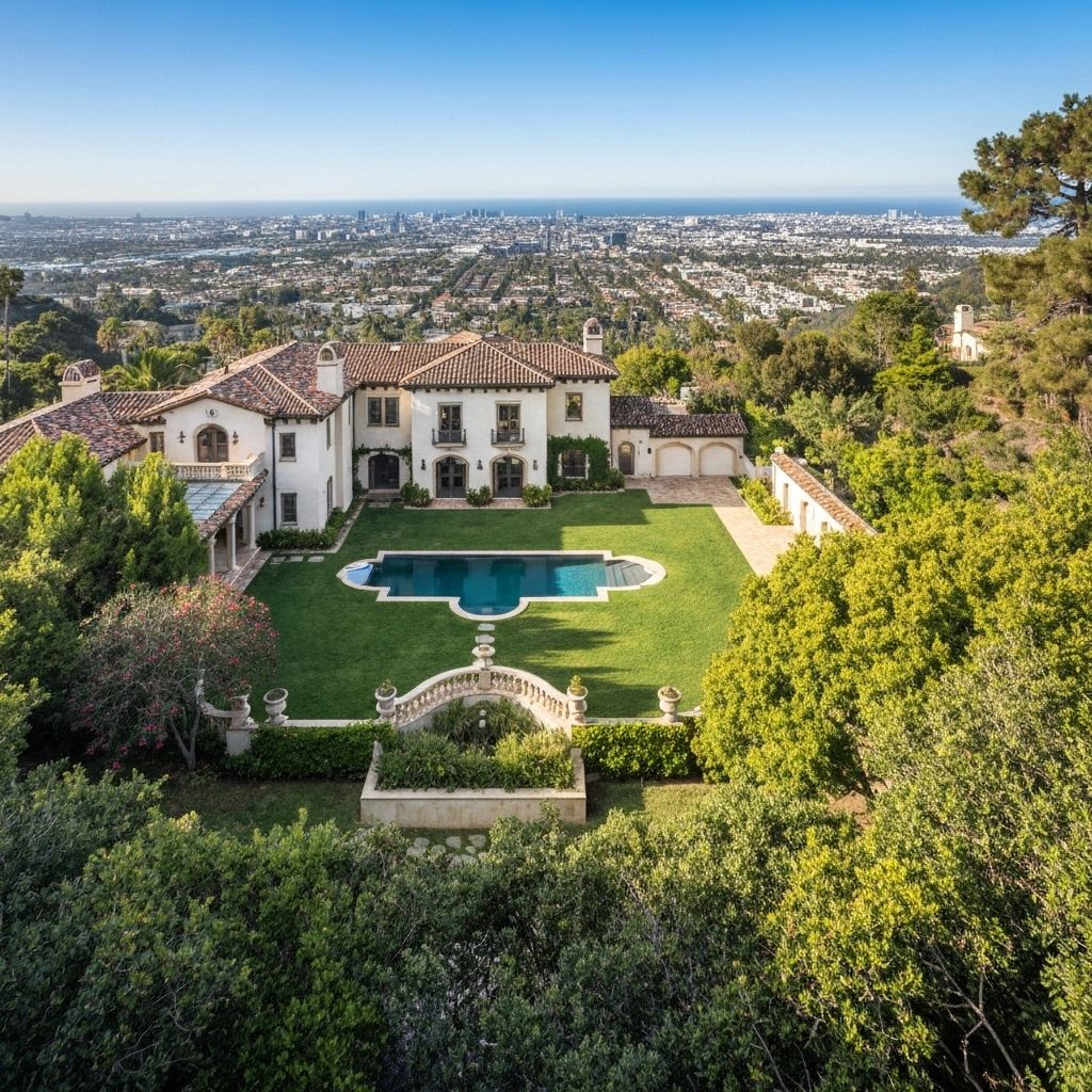 Estate in Beverly Hills, California, USA