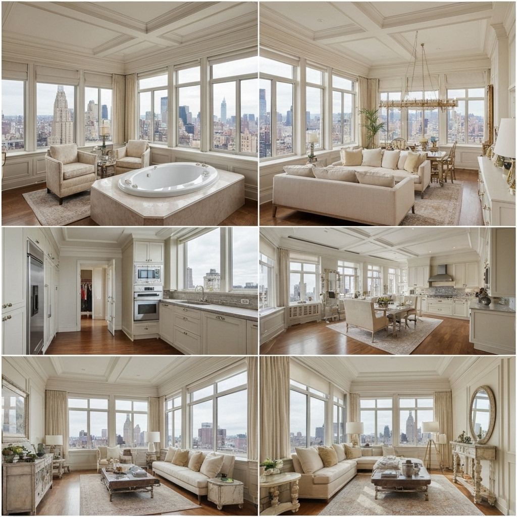 Penthouse in Manhattan, New York, USA